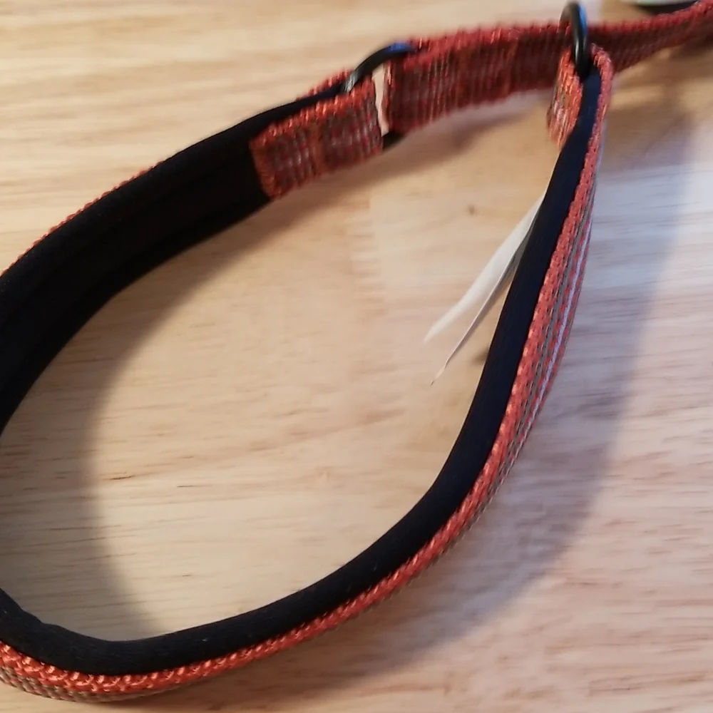 Martingale style padded reflective collar